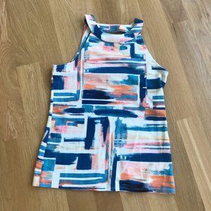 High Neck Sleeveless Top